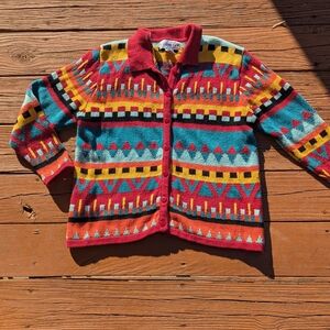 Vintage multi colored sweater